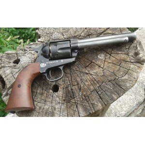 UMAREX COLT PEACEMAKER - ANTIQUE FINISH - PLASTIC WOOD GRIP